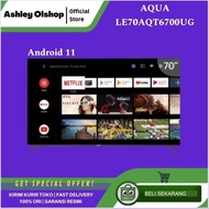 Led 70 Inch Aqua 70Aqt6700 Android 11 Tv 4K Tv 70 Inch Le70Aqt6700Ug