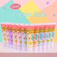 3/6pcs Cream Glue Kit, Decoden Whipped Cream Glue, Simulation Fake Cream Glue, DIY Decoden Cream, Su