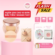 Cushion (Cushion) HEXZE 15g – Thin, Light, Long Lasting, Waterproof, Natural Tone Lifting Makeup Cus
