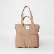 Pamole - Totebag Kanvas Penutup Resleting - Tote Bag Emma Series