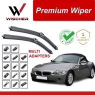 BMW Z4 E85 E86 2002 Original Wischer Nano-BOND Wiper Blade (1SET)