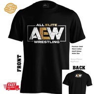 AEW All Elite Wrestling Tshirt Cotton