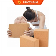 【COZYCASA】Cork Yoga Blocks / Multi-Use & Durable Yoga Block / Non-Slip & Breathable Rectangular Yoga
