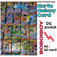 Boboiboy GALAXY CARD 1 Pack Of 10 Cards