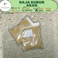 Baja AKAR 100gram untuk pokok bunga sayur ros fertilizer