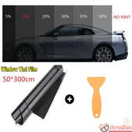 NE 50cm*3m 15% VLT Black Pro Car Home Glass Window Tint Tinting Film Roll