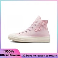 รับประกัน 3 เดือน Converse Chuck Taylor 70 Hi 'Cherry Blossom' Sneakers A06221C