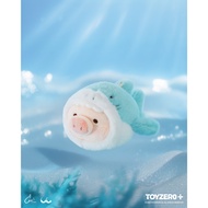 TOYZEROPLUS罐頭豬LuLu海洋系列毛絨掛件/ 鯊魚Lu