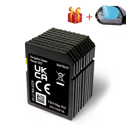 New 2025 V20 for Mercedes A B C E-Class CLA CLS GLS Car Garmin Car EU Map Sat Nav SD Card A218906270