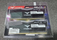 RAM DDR4-3200-16GB (8GBX2) TEAM DELTA RGB BLACK T-FORCE