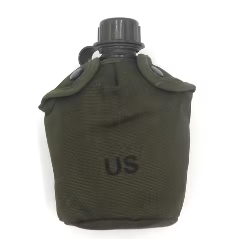 WWII Viernam War US Army USMC Military M56 M1956 Canteen With Wool Cover & Belt Hook