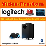 Logitech G560 LightSync PC Gaming Speakers with Game Driven RGB Lighting 980-001304