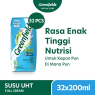 Greenfields Susu UHT Full Cream 200ml x 32pcs [Karton]