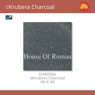 ROMAN KERAMIK dKrubera Charcoal 40x40 G440506 (ROMAN House of Roman)