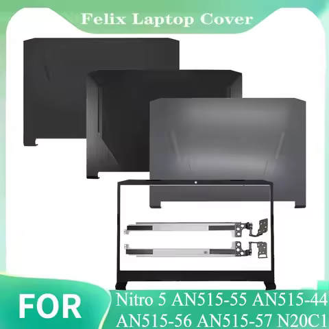 For Nitro 5 AN515-55 AN515-44 AN515-56 AN515-57 N20C1 New LCD Back Cover Front Bezel HInges Top Scre
