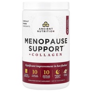 Ancient Nutrition, Menopause Support + Collagen, Vanilla, 10.2 oz (289.9 g)