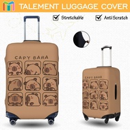 Capybara Luggage Protector Cover Personalized Suitcase cover Stretchable Luggage Accessories Anti Sc