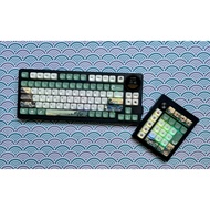 Feker K75 3 Mode Mechanical Keyboard / Rgb Led / Sweep Circuit / LED Screen / Custom Knob Custom Mod