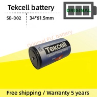 Original Korean TeKcell SB-D02 battery 3.6V with Cord D-Type Flow Meter PLC Lithium Battery ER34615 
