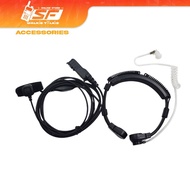 Throat Mic Earpiece Headset for Motorola XiR P6600i P6608 E8600 E8608