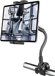 Spin Bike Tablet Holder, Anti-Shake Gooseneck Treadmill Tablet Mount