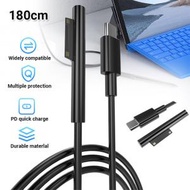 適用於 Microsoft Surface Pro 的 USB C 型電源 PD 快速充電器適配器電纜 [平行進口]