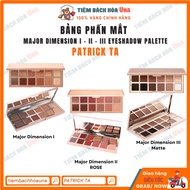 [HOẢ TỐC] Bảng phấn mắt Patrick Ta Major Dimension I II III Eyeshadow Palette 12 ô
