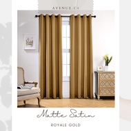 Avenue.co - Iris Hook/Eyelet Blackout Curtain - Code 8 (170cm-400cm)