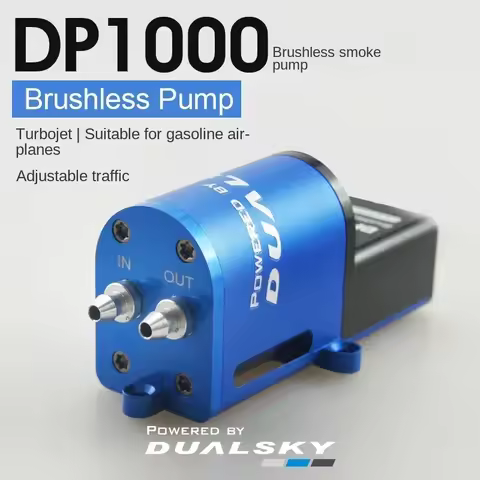 DP1000 Brushless Drive Fume Pump Fuel Pump Adjustable Flow Rate for RC Airplane Smoking Systems f fo