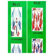 🔥CLEAR STOCK🔥SUZUKI RG(1)&(2) (RG SPORT) Body Sticker