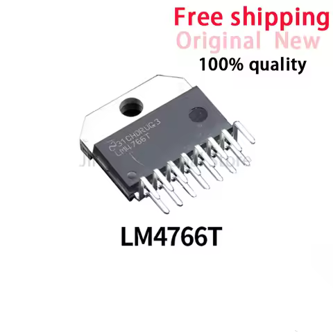New Original LM4766T 40W * 2 ZIP-15 Dual Channel High Fidelity Amplifier IC