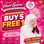 Handsocks Deeja Muslimah Plus Size Sejuk Cantik Tidak Berbulu Pendek Paras Siku Tak Gatal Serap Pelu