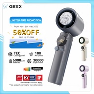 【Fast Shipping】GEEX High Speed Portable Turbo handheld fan LED Display 199 level Semiconductor cooli