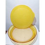 Tupperware CRYSTAL YELLOW 2.4 LITER/Food Container