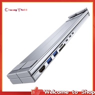 【Chuangtfx03】Eight in One USB C Laptop Docking Station Stand USB C Hub Adjustable 10-17in Laptop Sta