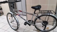 RUBY STAR 腳踏車 18速 26寸 26吋 淑女車 自行車 銀色 後座 二手狀況非常好
