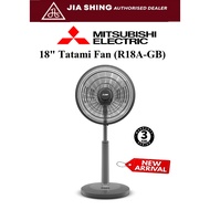 Mitsubishi 18" Tatami Fan (Grey)(R18A-GB)