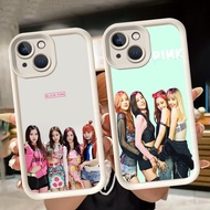 Soft Casing for iphone 7 14 8 6 13 6s Pro Max Plus White Q70 Blackpink