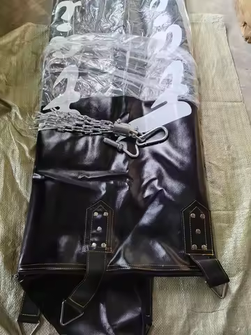Heavy Sanda Boxing Sandbags, PU Leather Punching Bag, gym Taekwondo training, Muay Thai Boxing, Adul