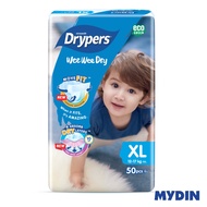 Drypers Wee Wee Dry Mega Pack XL 50pcs