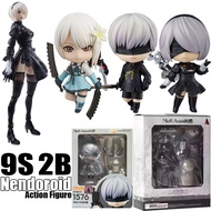2B 9S Action Figure NieR:Automata Nendoroid YoRHa No. 2 Type B 1475 YoRHa No. 9 Type S 1576 Model Ga