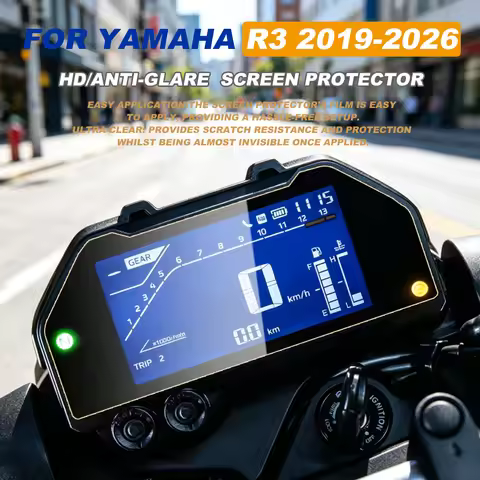 YAMAHA For YZF-R3 Screen Protection For YAMAHA YZF-R3 Instrument Films Accessories YZF R3 YZFR3 Dash