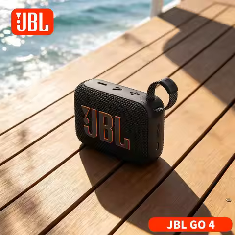 Full New JBL GO4 Music Brick4 Stereo Bass Speaker Stable Connection Multi Device Link Outdoor Sports