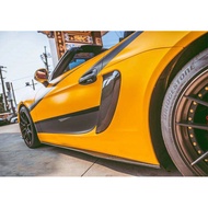 Suitable for Porsche 981 Caman GT4 Version Modified Carbon Fiber Side Skirt 981 Carbon Fiber Spoiler