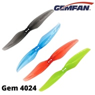 4 Pairs Gemfan Hurricane 4024 2-blade 4 Inch PC Propeller for 1408-1506 Brushless Motor RC Drone FPV
