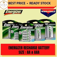 Energizer Rechargeable Battery / Bateri AAA / Battery AAA / Battery AA / Bateri Rechargeable / C / D