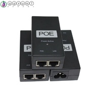 AARON1 POE Power Injector, 24V/48V 0.5A 100Mbps POE Power Supply, POE Device Desktop Compatible Outp