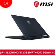 MSI微星 Stealth 14Studio A13VE-206TW藍 14吋 電競筆電 （i7-13620H/16G/512G SSD/RTX4050-6G/Win11Pro）_廠商直送