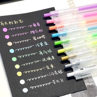 High Gloss Pastel Metal Pen Color Pen Paint Note Marker DIY Signature Pen 0.5 Non-Fade Waterproof No