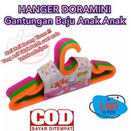 GANTUNGAN NEWs 12 PCS DORA MINI KH HANGER STRONG BABY TODDLER CLOTHES HANGER